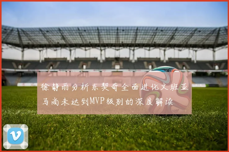 徐静雨分析东契奇全面进化文班亚马尚未达到MVP级别的深度解读